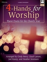 4-Hands for Worship piano sheet music cover